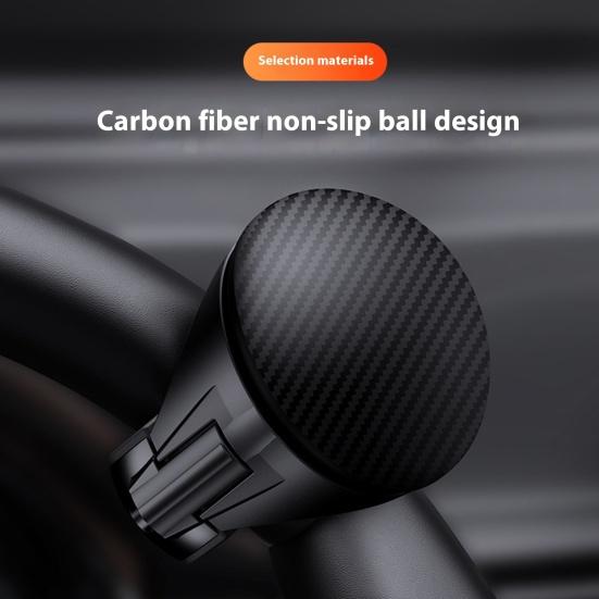 Усилитель рулевого колеса для автомобиля, противоскользящая ручка вращения на 360 градусов, универсальный вращатель рулевого колеса