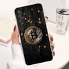 Цифровая валюта Bitcoin Для Samsung A30,71,51,S9,10,20,Ultra,S22,23,21,PIus,FE,Lite, Прозрачный, Силиконовый Чехол