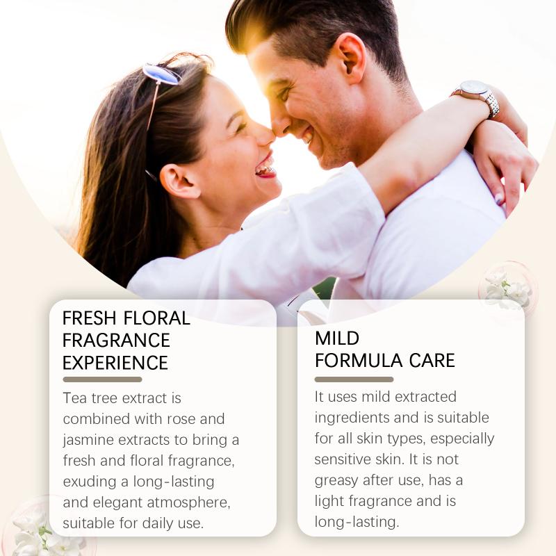 Floral Perfume Spray, Men'S Perfume Long-Lasting Jasmine Perfume, Natural Fresh Charm, Portable Fragrance
