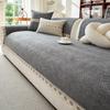 Chenille Sofa Cushion Modern Minimalist Non-slip Cat Scratch Resistant Cover