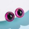 Color DIY Toy Accessories 3D Eyes Doll Accessories Stuffed Animal Supplies Eyes with Eyelashes