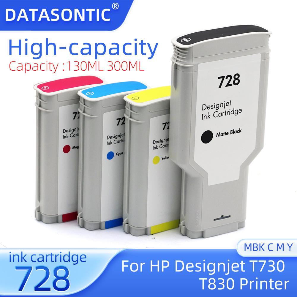 Совместимый картридж HP 728 130 мл 300 мл для принтера HP Designjet T730 T830 F9J68A F9J67A F9J66A F9J65A