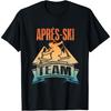 Забавный дизайн для апре-ски для мужчин и женщин, любителей вечеринок апре-ски, футболка