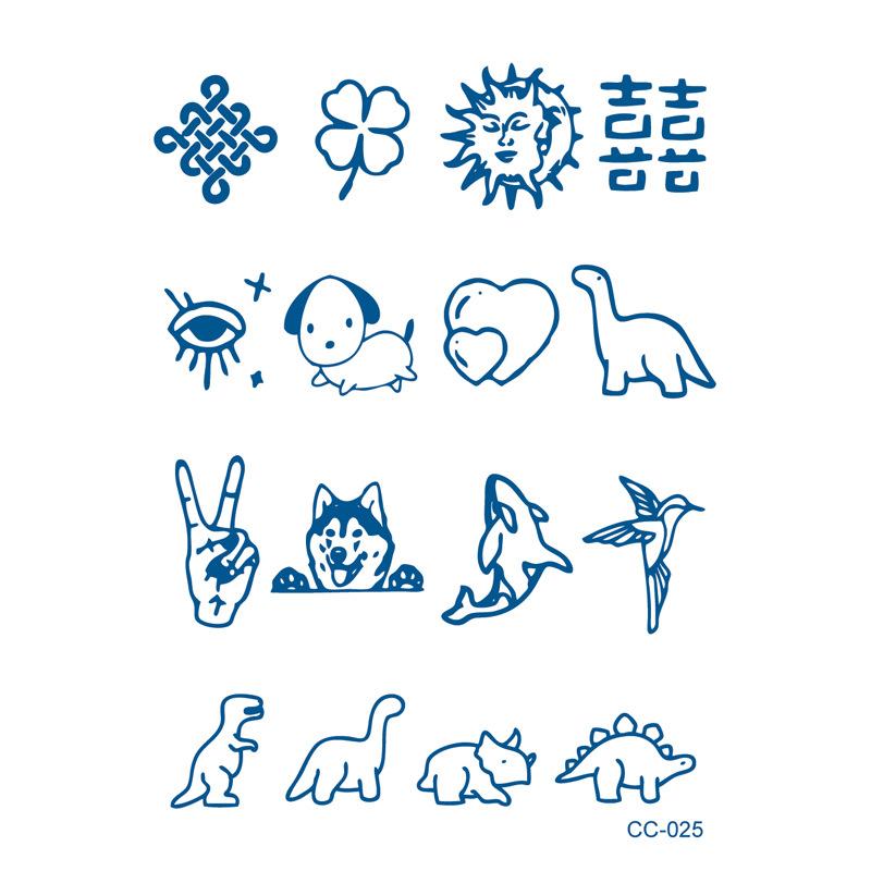 Травяные растения, палец, улитка, маленькая картинка, сок, татуировка, наклейки, последние 15 дней, полупостоянный ветер