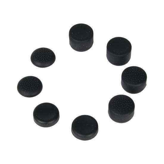 8Pcs Silicone Gamepad Joystick Thumb Stick Grip Cover Cap for PS4 for Xbox One