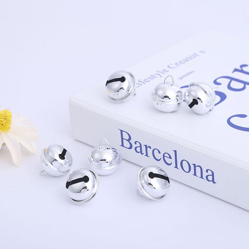 3 см Золотой Брелок с Большим Отверстием и Подвеска-Колокольчик для Ошейника Питомца - Рождественское Украшение