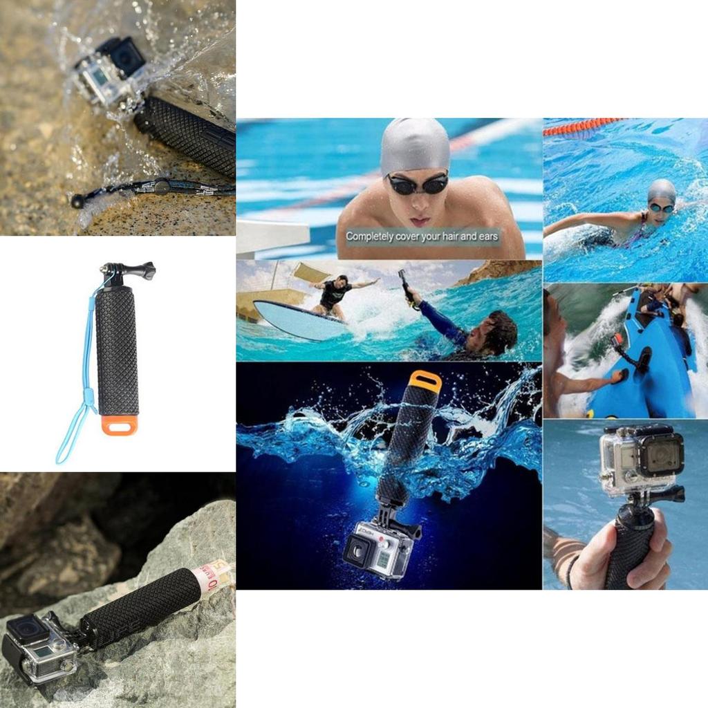 Премиальный плавающий ручной хват для Gopro Hero с прочным ремешком и стильным дизайном