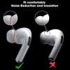 Silicone Earphone Earpads Replacement Ear Plug Cap Soft Ear Cushion for Apple AirPods Pro 2 1