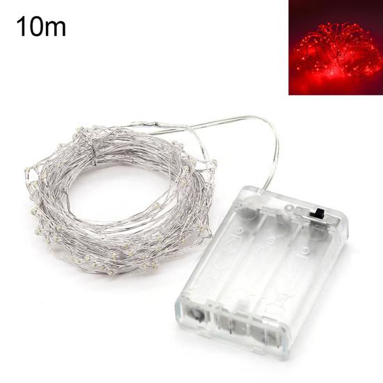 2/5/10 м Звездная струна Яркий гибкий световой провод Медная звездная струна Сказочный свет для свадьбы