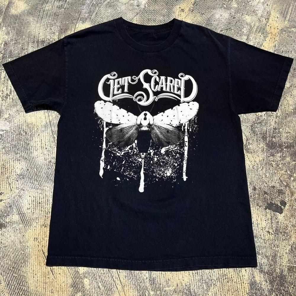 Новая футболка рок-группы Get Scared Все размеры от S до 5XL Унисекс футболка