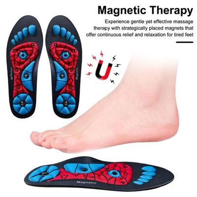 1 пара стелек с поддержкой свода стопы, ортопедические стельки для акупрессуры для облегчения боли, гибкие вставки для обуви, стельки для рефлексологического массажа