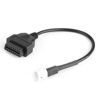 Диагностический кабель OBD2 Yamaha - Qiilu 3-контактный к OBD2 сканер кодов неисправностей мотоцикла