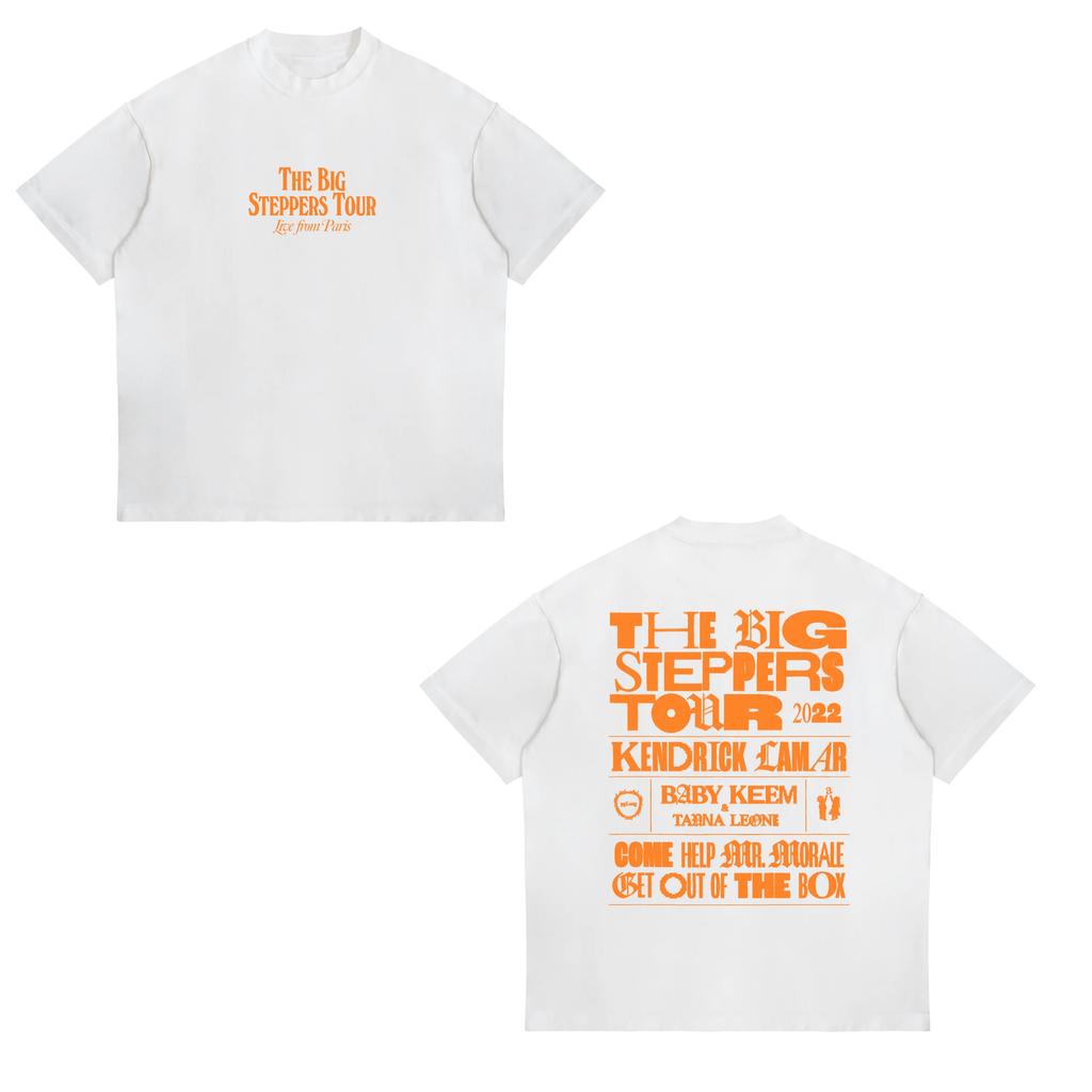 Rapper Kendrick Lamar DAMN Same Graphics T Shirt Summer Unisex Women Fashion Hip Hop Oversized TShirts Unisexs Vintage Cotton Tshirt