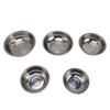 5pcs Stainless Steel Mixing Bowl Set Round Nesting Bowls Multifunctional Metal Serving Bowls