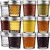 Банка Mason Jar с широким горлом 100/250/350/500/650 мл для джема, желе, меда, свадебных сувениров, еды, маленькие консервные банки с герметичными крышками
