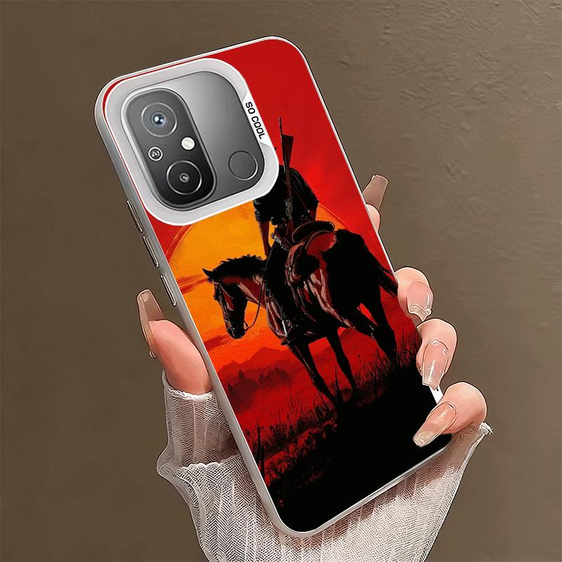 Мягкий чехол для телефона Red Dead R-Redemption для Xiaomi Redmi 15C 15 14C 13C 12C Poco X5 X6 X7 Pro X3 F8 F7 Ultra M8 13 12 Задняя крышка S
