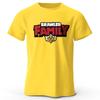 Men's Brawler Family Printed T-shirt Oversized Retro Graphic T-shirt Wrestling Streetwear for Women's Summer Tops