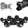MYOBO Camera HD UV Filter + Len Hood + Lens Cap - 49 52 58 55 62 67 72 77 82 mm for DSLR SLR Camera Universal Lente Protector Ki