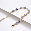 Evil Eye Bracelets Adjustable for Women Lucky Turkish Eye Jewelry Gifts Mini Evil Eye Clasp Bracelet Charming Exquisite