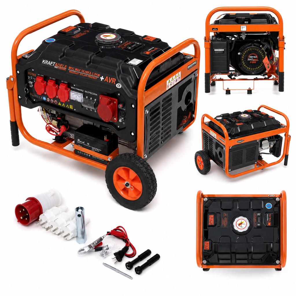 3500W Electric Start Generator | Kraft&Dele