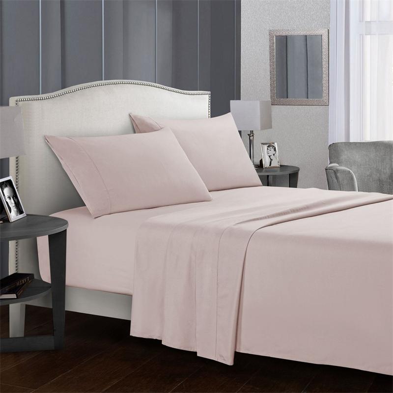 High-quality Simple King Size Bed Sheet Set Soft Comfortable Fitted Sheets Sets Queen Durable Bed Cover Mattress Protector Cover