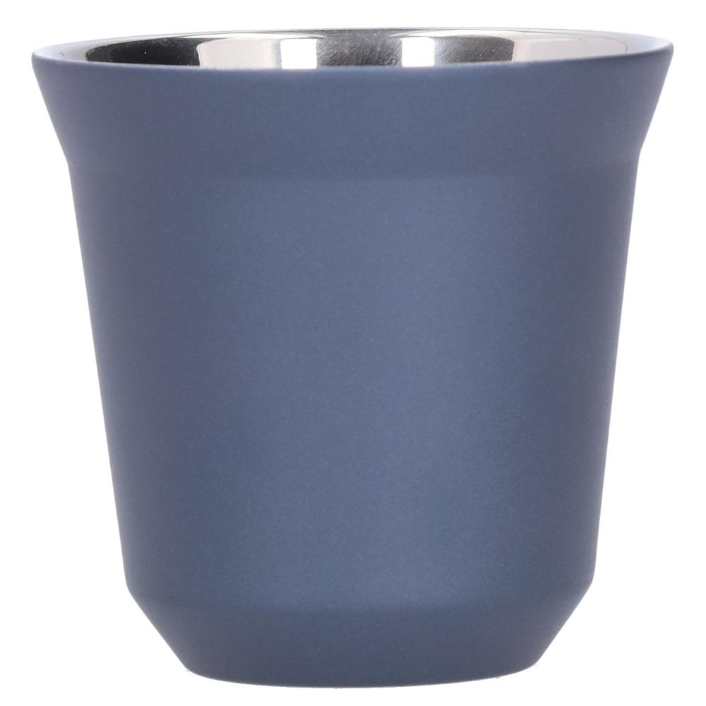 Thermally Insulated Double Wall Insulated Mug 80ml Capacity Espresso Demitasse Cup Home Use