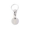 Shopping Trolley Remover Keyring Metal Portable Keychain Cart Token Keyring Universal Supermarket Shopping Trolley Coin Keychain