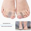 Выпрямитель для пальцев ног, противоскользящий разделитель с двойным кольцом для защиты от перекрывающихся пальцев и вальгусной деформации большого пальца стопы, ортопедический корректор косточки на весь день