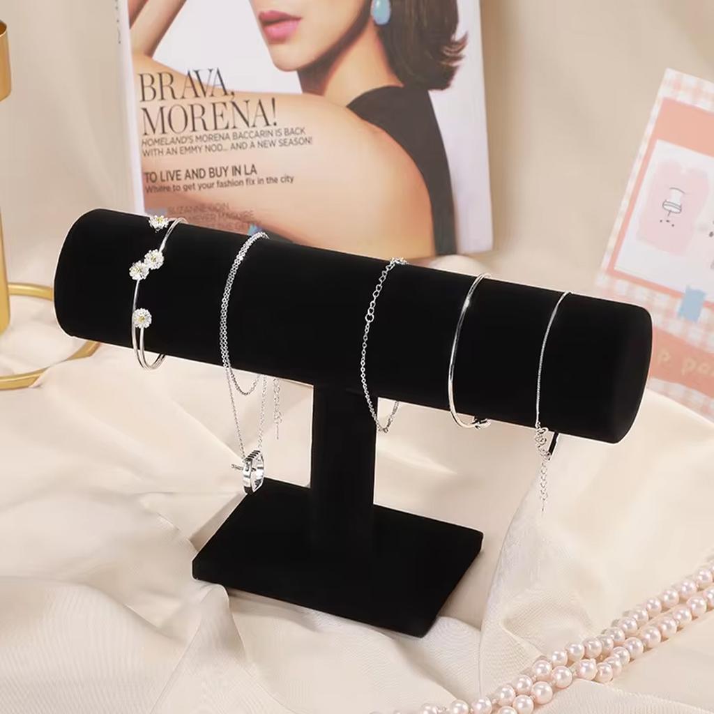 1 шт. Бархатная подставка для браслетов, Подставка для ювелирных изделий, Подставка для хранения браслетов, часов, Подставка для демонстрации ювелирных изделий, Реквизит для демонстрации