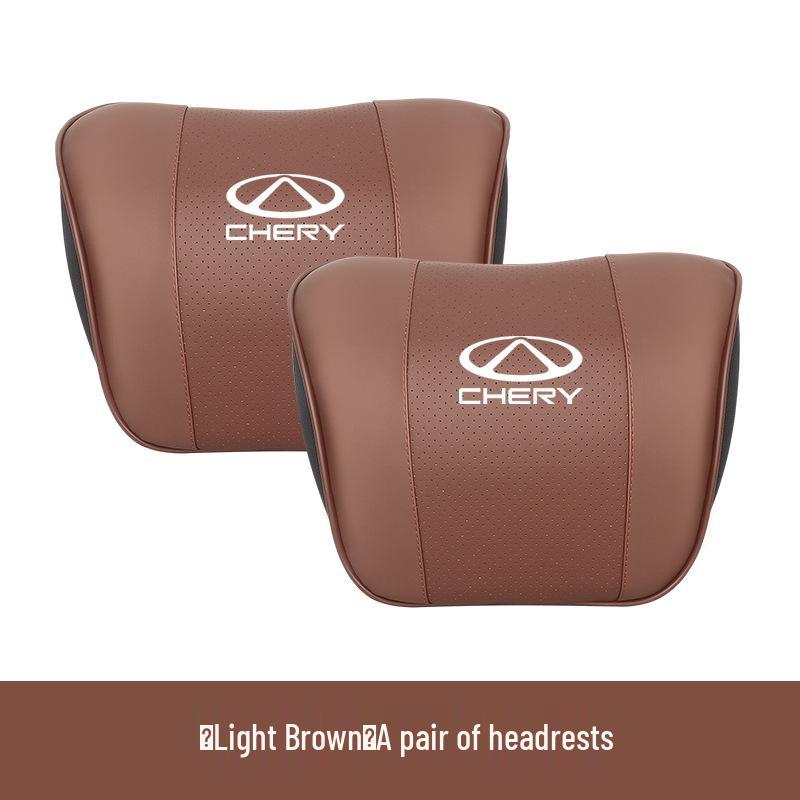 Chery Car Neck Support Pillow: Compatible with Little Ant QQ, Ice Cream Arrizo 5, Tiggo 8 Headrest
