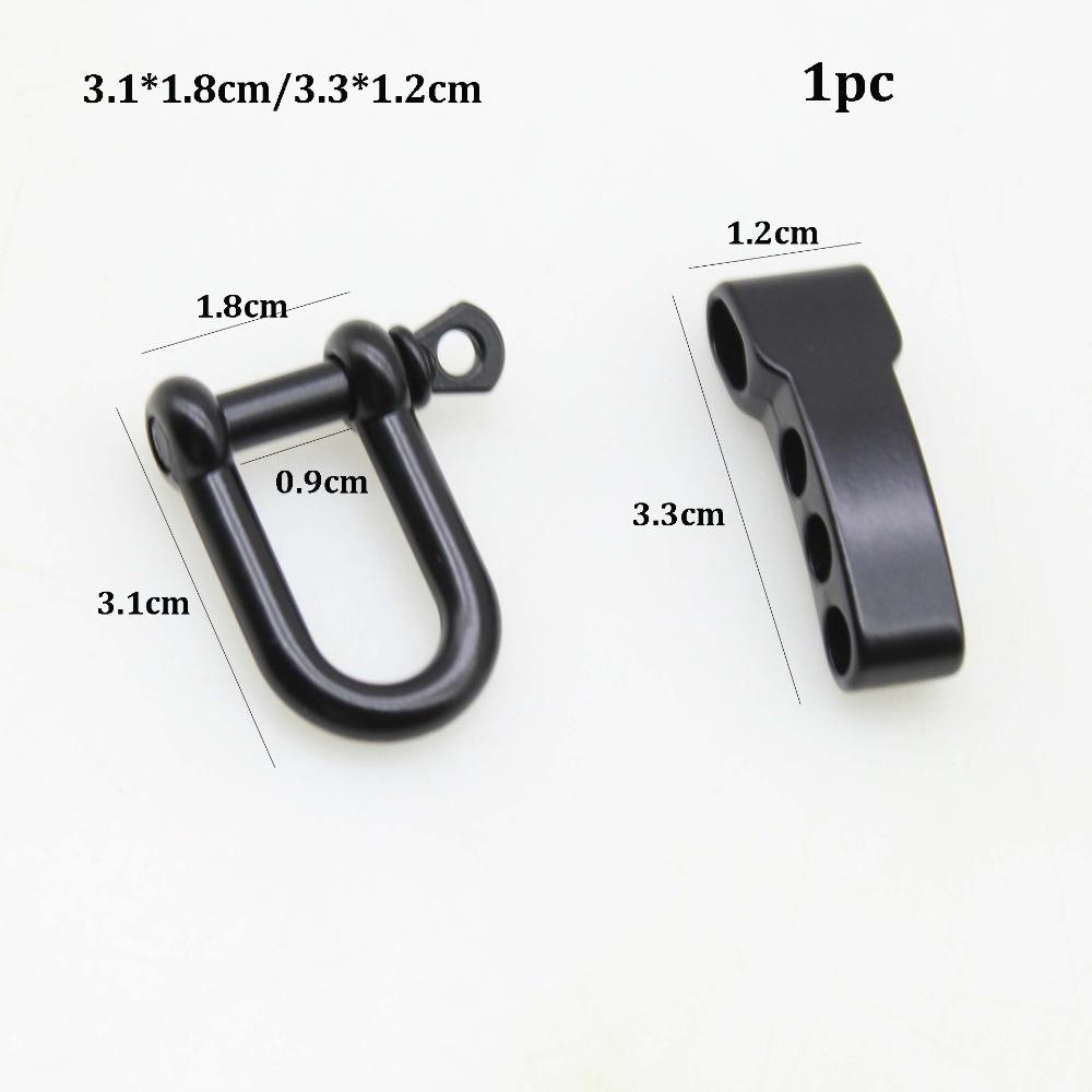 Multistyles Rope Paracord Buckle Survival Bracelets O-Shaped Shackle Outdoor Accessories