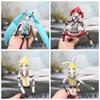 Плюшевая игрушка Касане Тэто Аниме Аксессуар Скручивающаяся форма Хлопковая кукла Хацунэ Мику Набитая Внутренняя проволока Мягкая Милая Плюшевая игрушка Тэто Подарки