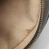 [Pre-Owned] Ophidia Logo Stripe Web Zipper Canvas And Leather Round Bag Backpack Mini - Excellent #87EL6C