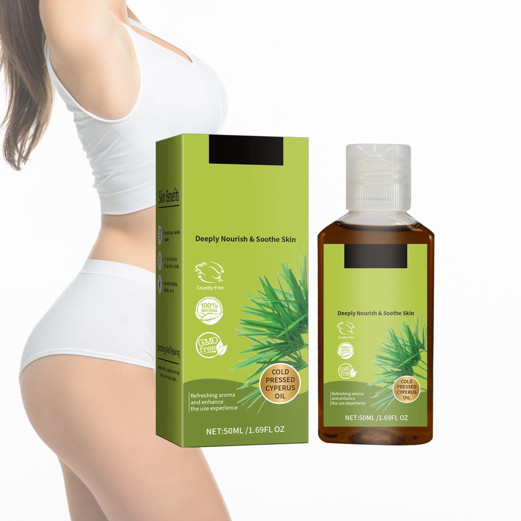 Масло Cyperus Rotundus для удаления волос, натуральное масло кипрея, уменьшает рост волос, успокаивает кожу, идеально подходит для мужчин и женщин, 50 мл