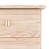 ALTA Chest of Drawers 77 x 35 x 73 cm Solid Pine Wood