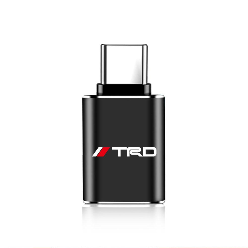 OZMR2 1 шт. USB на Type-C OTG Адаптер USB Female Конвертер Зарядное устройство для телефона Для Toyota Fortuner Chr Prius Hiace Verso Yaris Trd Corolla