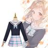 Костюм для косплея Idol Master Shining Color Сакура Макино Аниме Костюм для сценического выступления