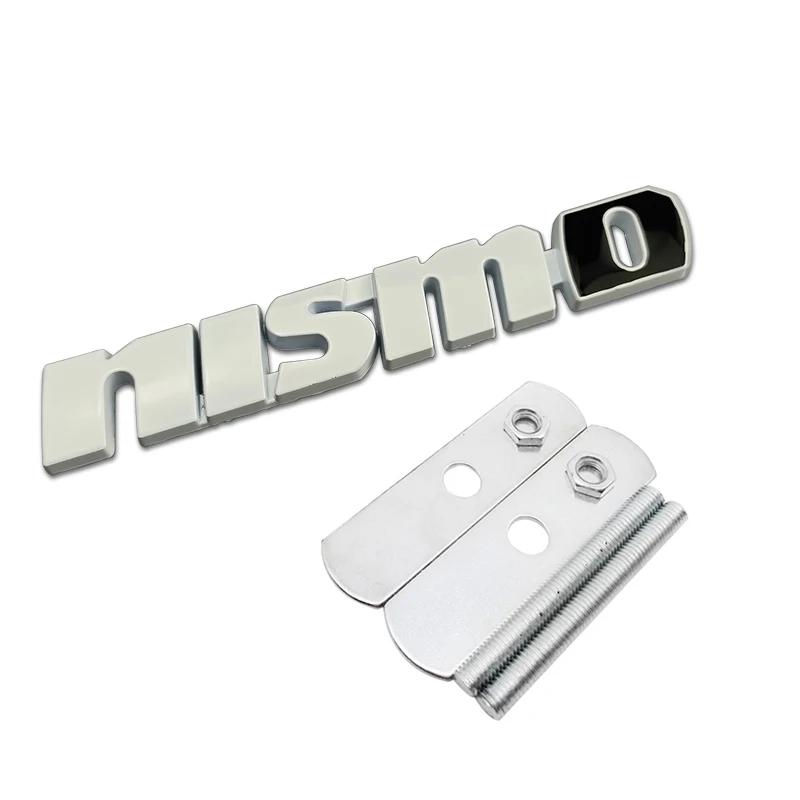 ABP3 Car Front Grille Emblem Auto Trunk Badge Sticker for Nissan Nismo X-Trail Nismo Qashqai J11 Micra Tiida Navara Note Teana Leaf