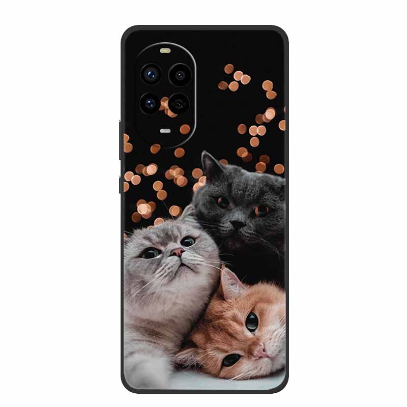 Чехол для телефона Huawei Nova 13 Pro Задняя крышка Чехол 13Pro Funda Черный Силикон ТПУ Мягкий Coque Для Huawei Nova13 Pro Чехол Корпус Сумка