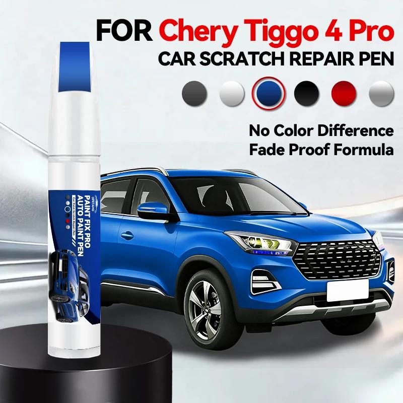 Эксклюзивное назначение для автомобиля Chery Tiggo 4 4Pro 2017-2024 Ремонтный маркер для краски автомобиля Аксессуары для ремонта царапин на краске Синий Серебристый Белый R