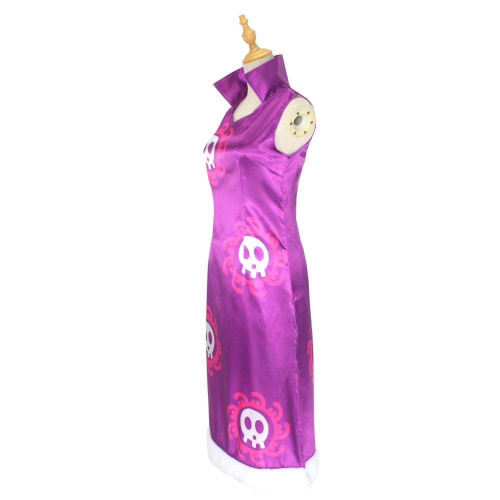 One Piece cosplay Costume Empress Snake Princess Hancock cos Wear a cheongsam dress