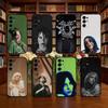 Чехол для телефона Singer B-Billie Eilish Черный Силиконовый Мягкий Для Samsung S25,S24,S21,S22,S23,S30,Ultra,S20,Plus,Fe,Lite