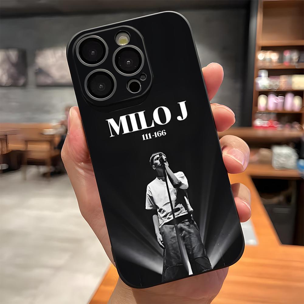 Чехол для телефона рэпера и певца Milo J для iPhone 17 Pro Max 15 Pro 16 14 Plus 12 13 Mini 11 Pro, противоударный, мягкий чехол