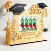 2026 Держатель для денег на выпускной Деревянная настольная подставка-держатель для денежных подарков Выпускники 2026 года Подарки на выпускной для старшей школы колледжа