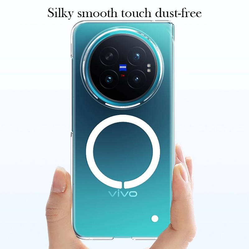ESCASE Original Case For Vivo X Fold 6 Wireless Charging Back Cover Case for VIVO X FOLD 6
