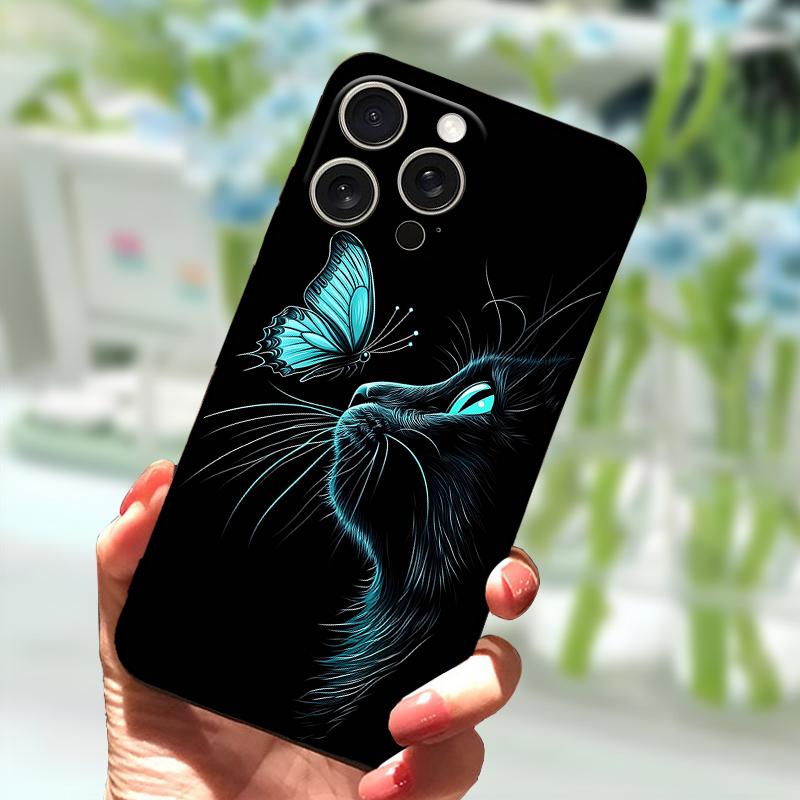 Чехлы с мультяшными рисунками для iPhone 15 Pro Max, силиконовые, из ТПУ, мягкие, для Apple iPhone 13, 14, 12 Pro, защитные чехлы для телефонов.