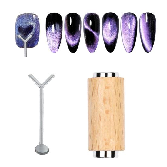 3 шт./компл. Магнит для ногтей «кошачий глаз», гель-лак Love Heat, кроличьи ушки, кошачий глаз, Y-образный провод, домашний салон, женские магнитные маникюрные инструменты «кошачий глаз»