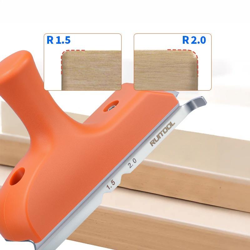 3-в-1 Инструмент для кромкооблицовки дерева, торцевой фрезер, скругление кромок, строгальный инструмент, снятие заусенцев, фрезерная насадка