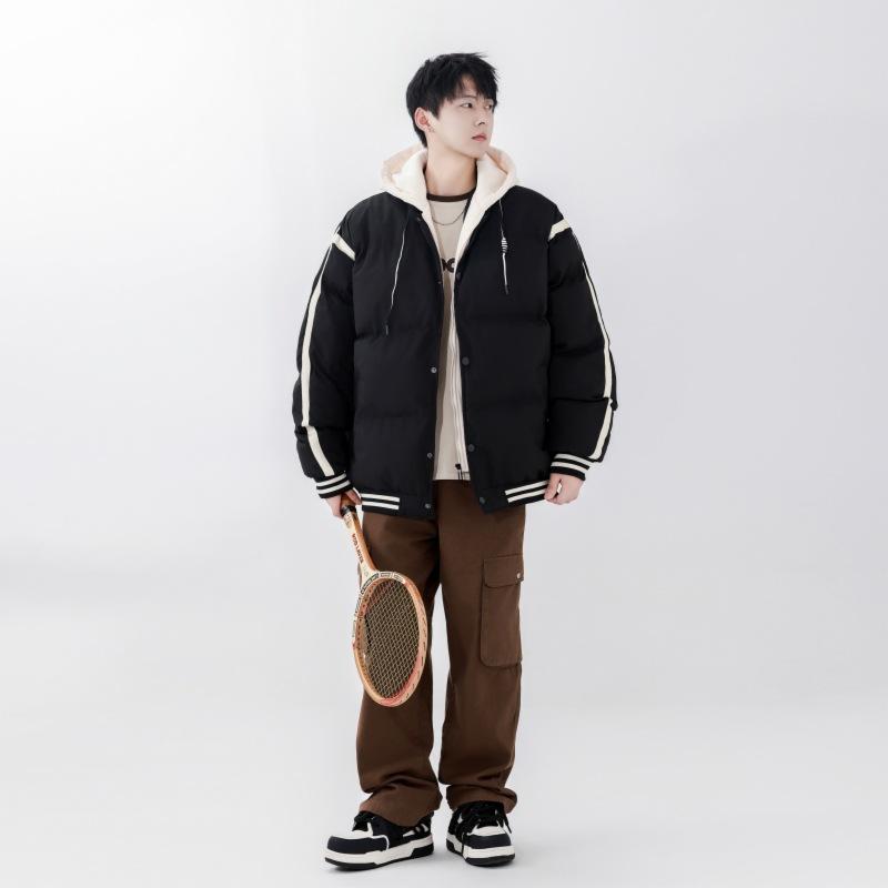 Теплая куртка с хлопковой подкладкой, Зимняя куртка с хлопковой подкладкой, Тот же стиль для мужчин, Модный бренд, Модный, Простой и стильный