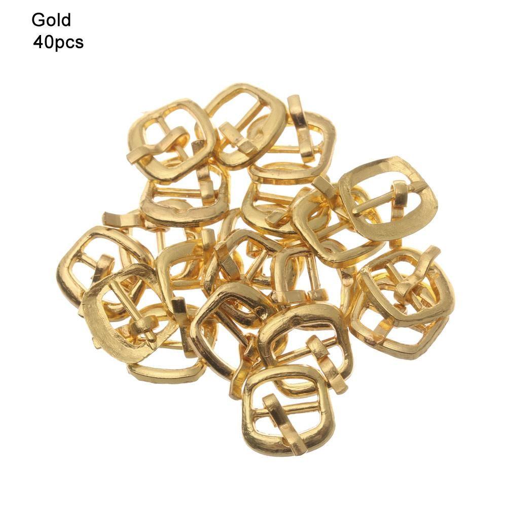 7mm 4 Colors Stuffed Toys Doll Bags Accessories Tri-glide Buckle Diy Dolls Buckles Belt Buttons